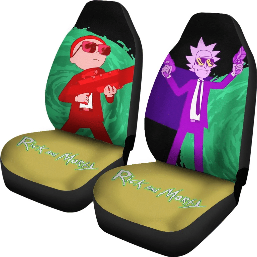 gangster-rick-and-morty-car-seat-covers-ubc030902sfljm.png